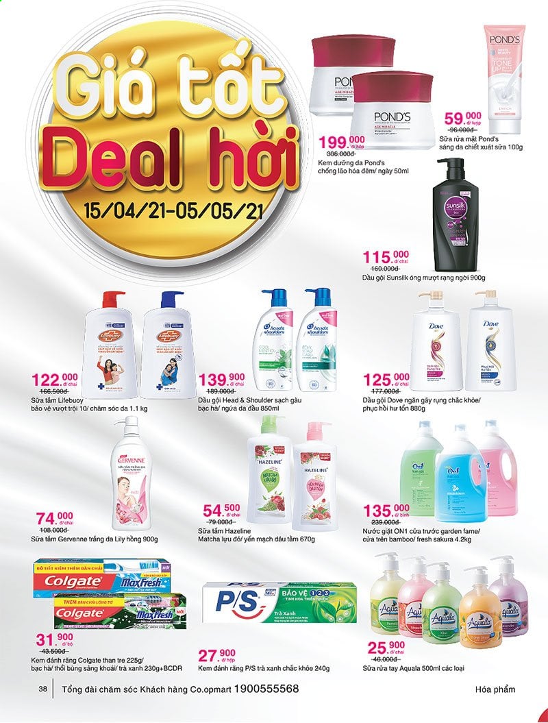 Co.opmart offer  - 15.4.2021 - 5.5.2021. Page 39.