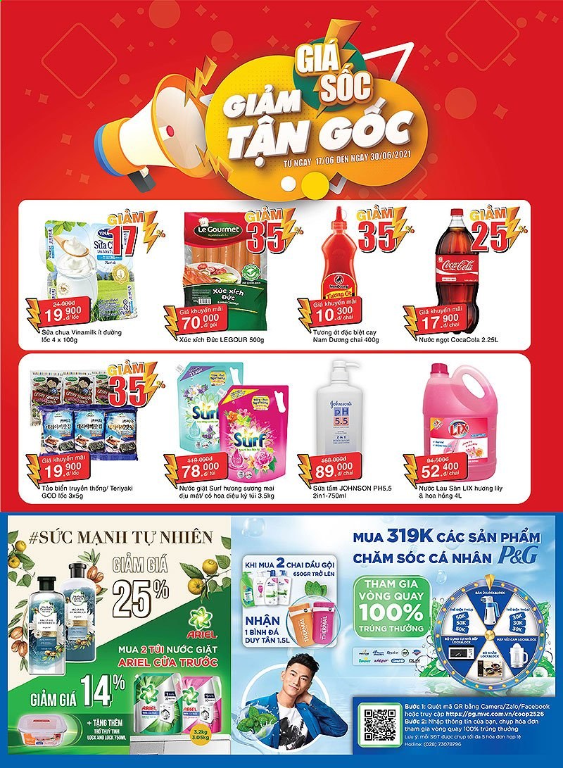 Co.opmart offer  - 17.6.2021 - 30.6.2021. Page 34.
