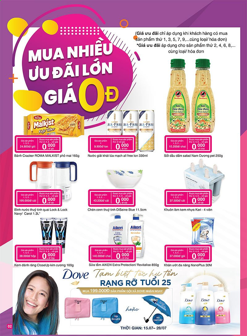 Co.opmart offer  - 15.7.2021 - 28.7.2021. Page 3.