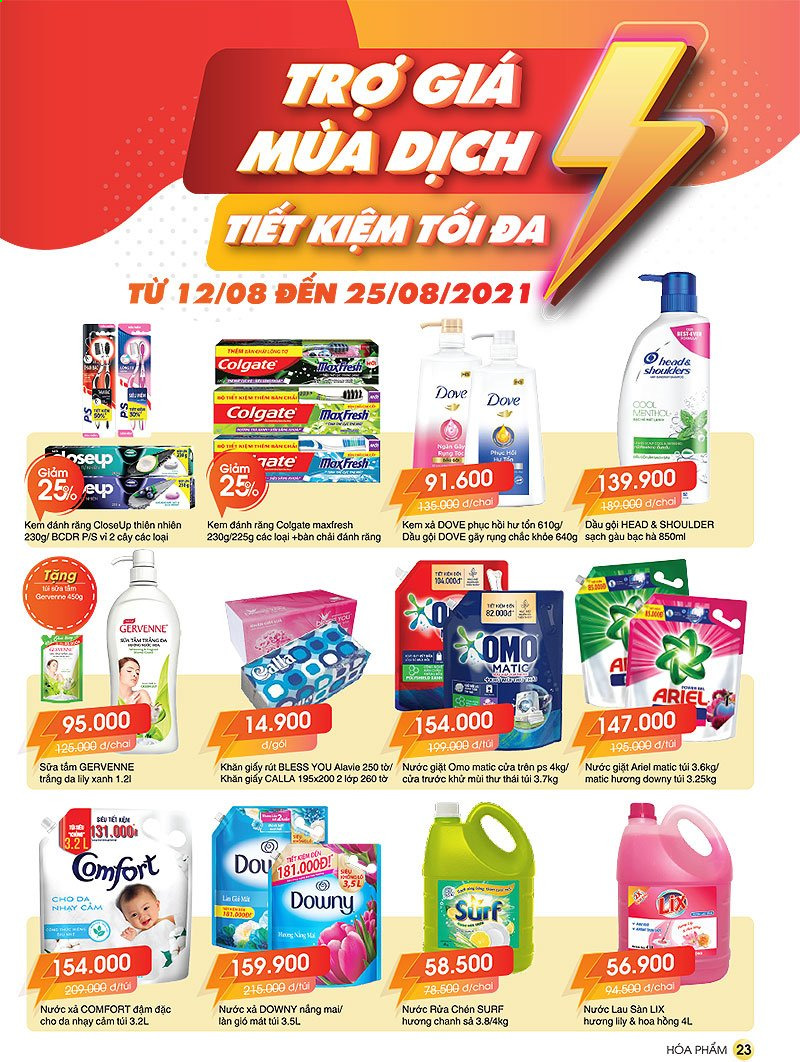 Co.opmart offer  - 12.8.2021 - 25.8.2021. Page 24.