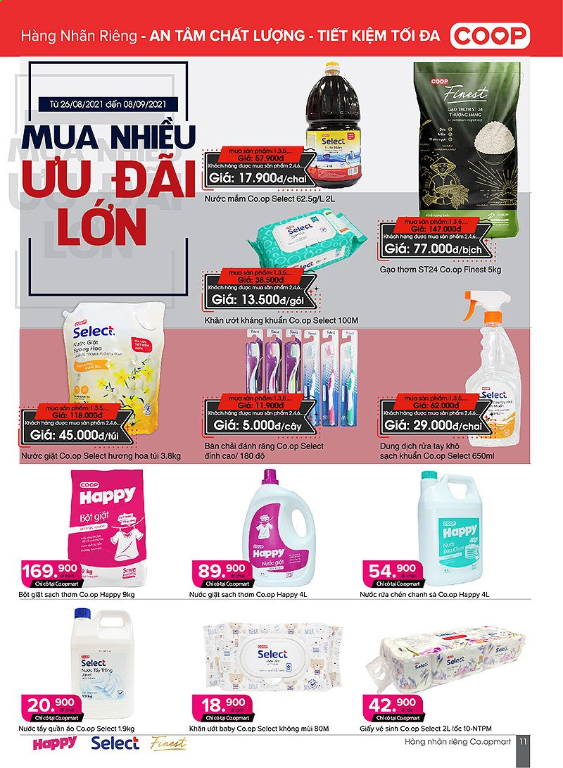 Co.opmart offer  - 26.8.2021 - 8.9.2021. Page 22.