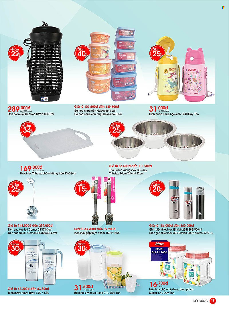 Co.opmart offer  - 23.9.2021 - 6.10.2021. Page 17.