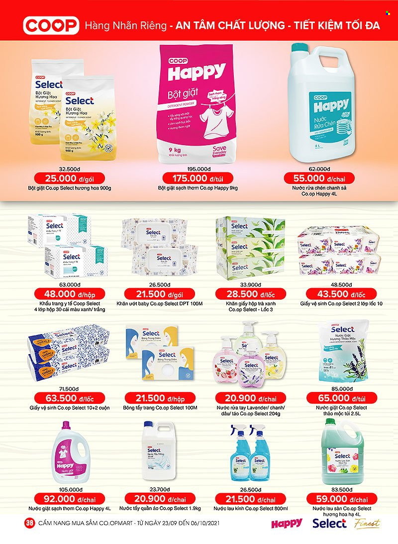 Co.opmart offer  - 23.9.2021 - 6.10.2021. Page 38.
