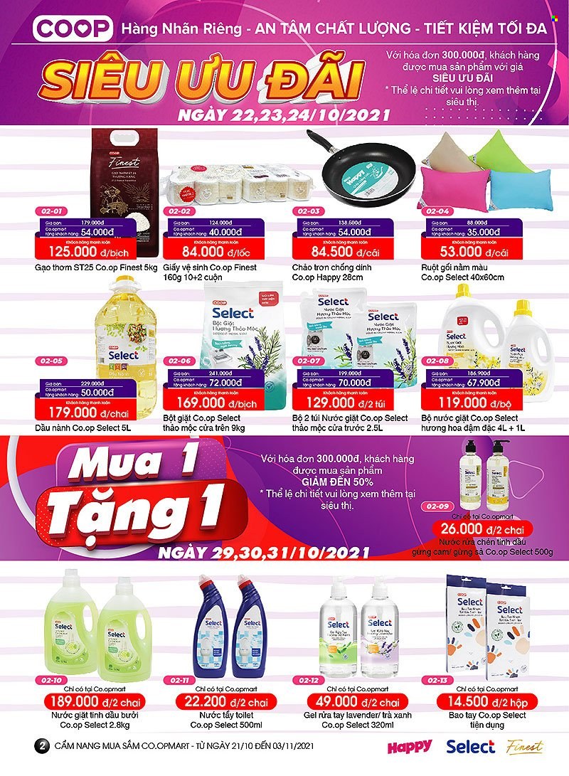 Co.opmart offer  - 21.10.2021 - 3.11.2021. Page 2.