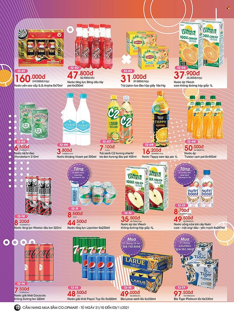 Co.opmart offer  - 21.10.2021 - 3.11.2021. Page 12.