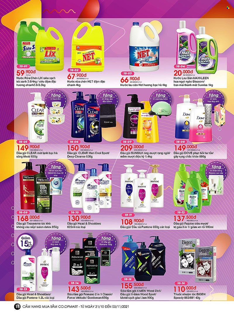 Co.opmart offer  - 21.10.2021 - 3.11.2021. Page 18.