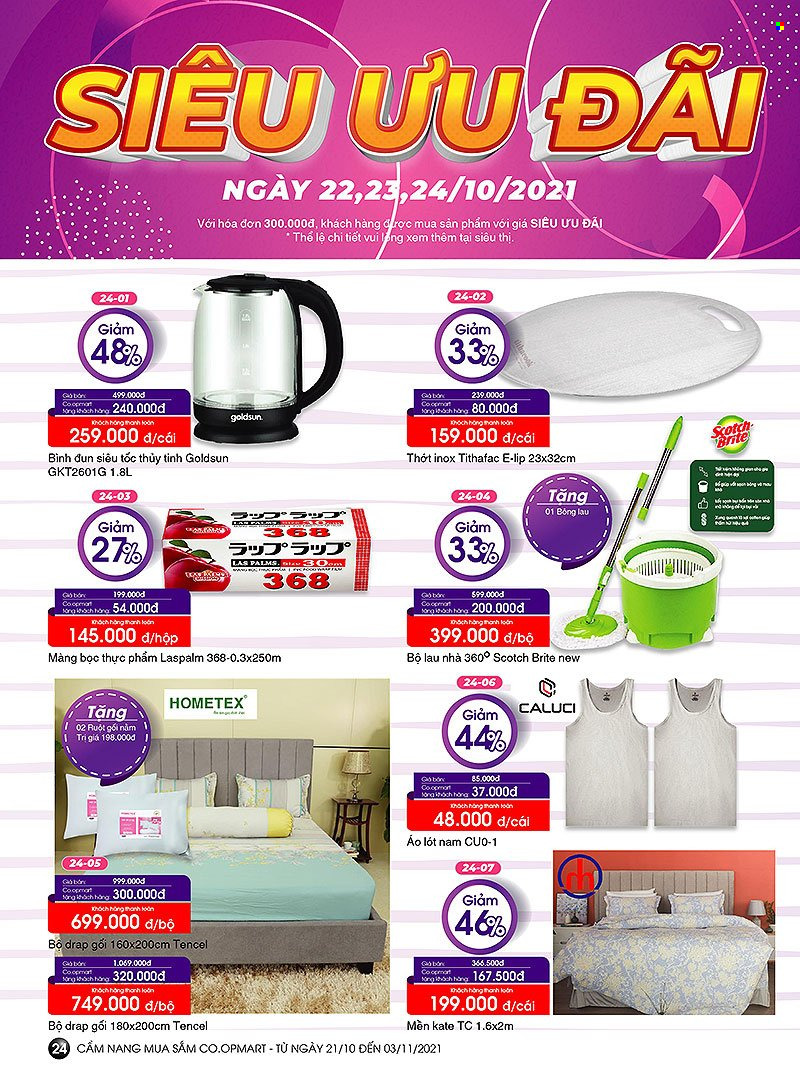Co.opmart offer  - 21.10.2021 - 3.11.2021. Page 24.