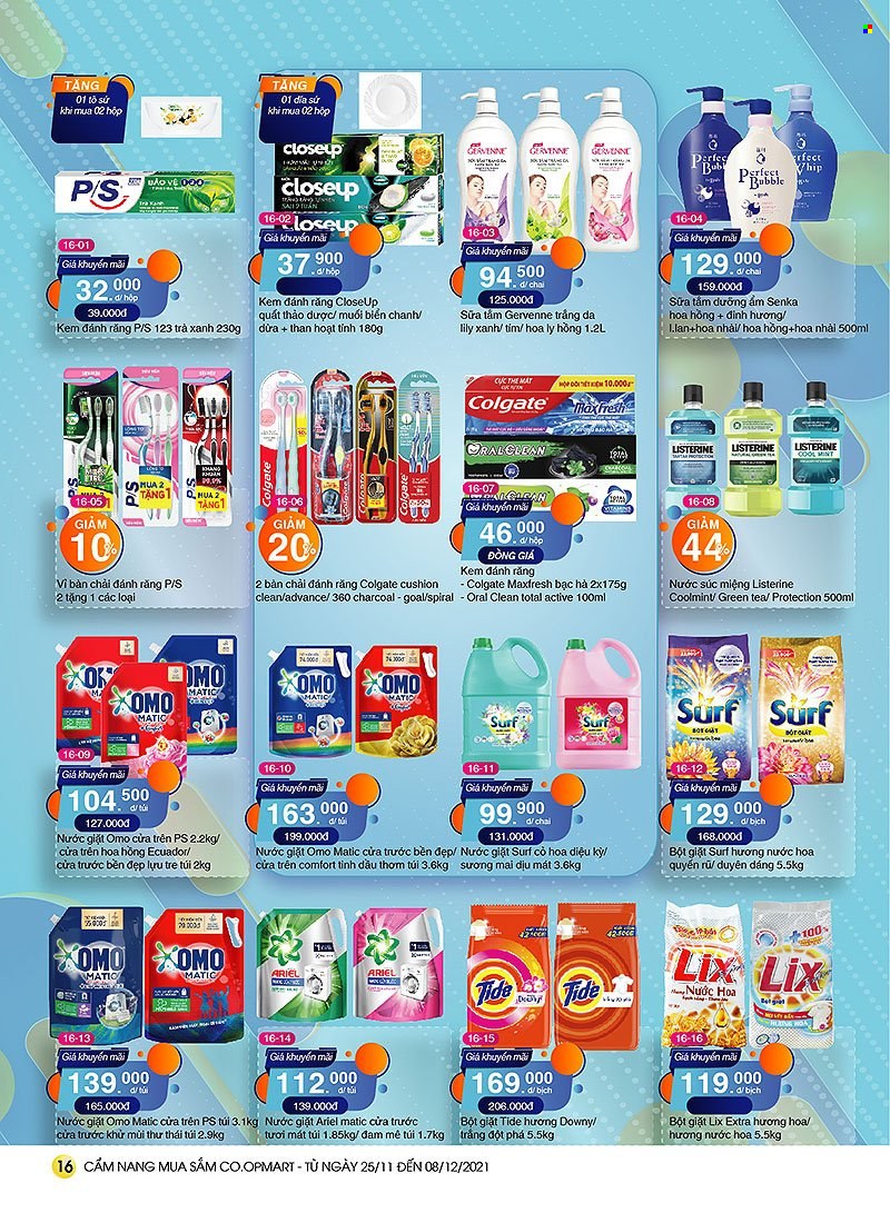 Co.opmart offer  - 25.11.2021 - 8.12.2021. Page 16.