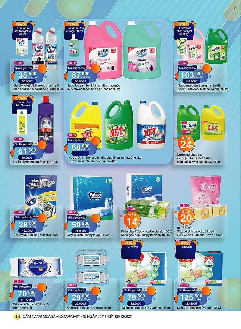 Co.opmart offer  - 25.11.2021 - 8.12.2021. Page 18.