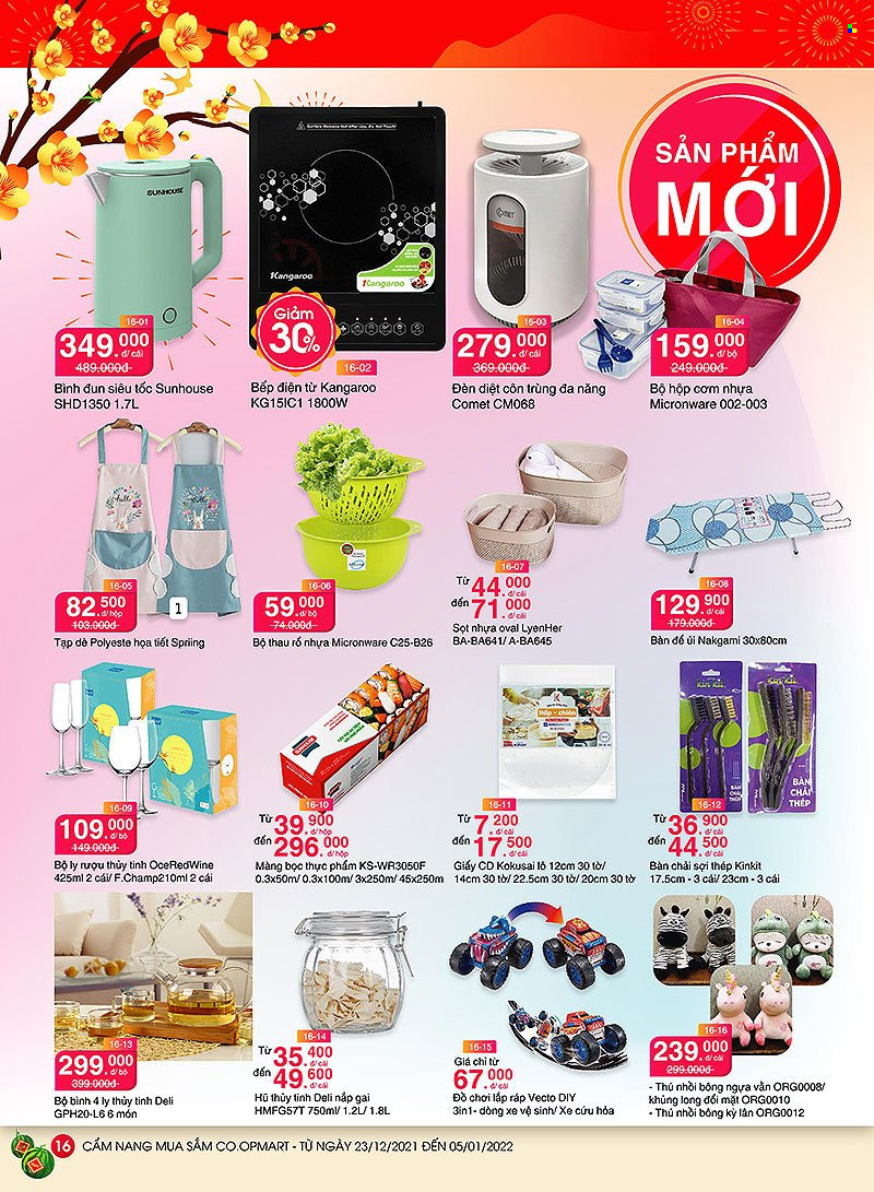 Co.opmart offer  - 23.12.2021 - 5.1.2022. Page 16.