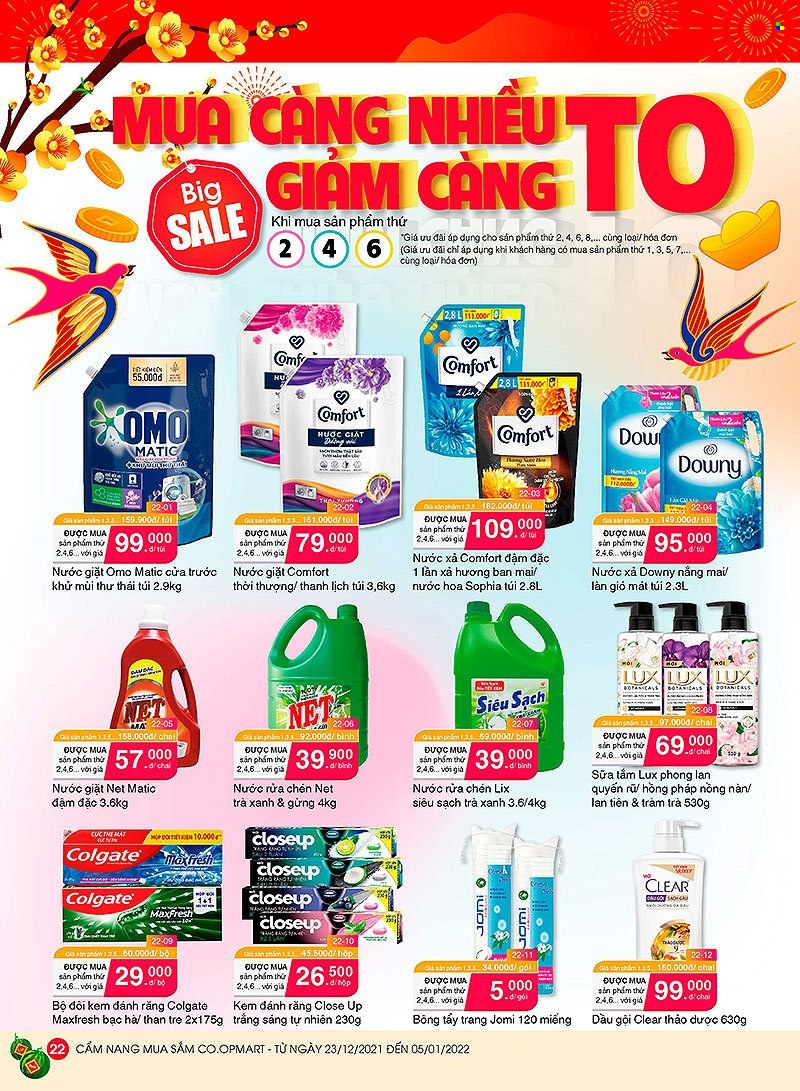 Co.opmart offer  - 23.12.2021 - 5.1.2022. Page 22.