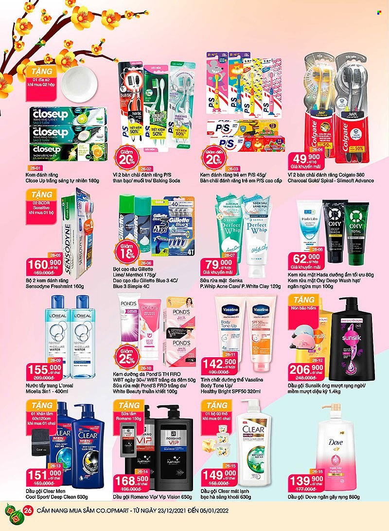 Co.opmart offer  - 23.12.2021 - 5.1.2022. Page 26.