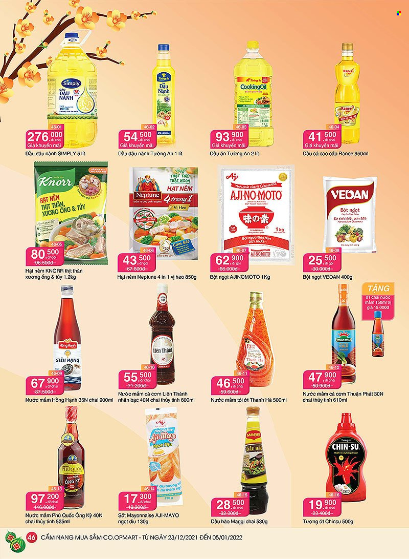 Co.opmart offer  - 23.12.2021 - 5.1.2022. Page 46.